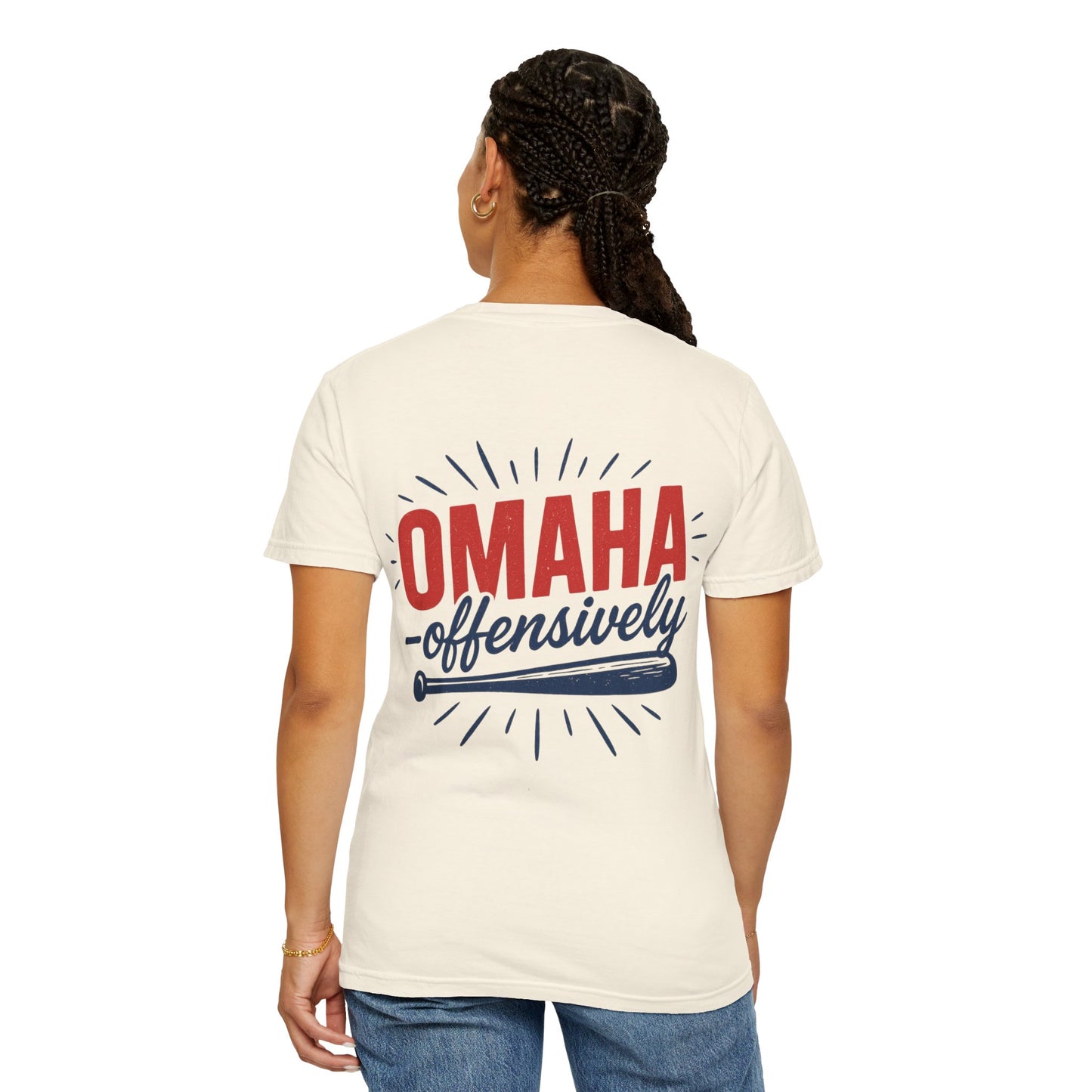 OMAHA Offensively – Loud Bat Energy Tee